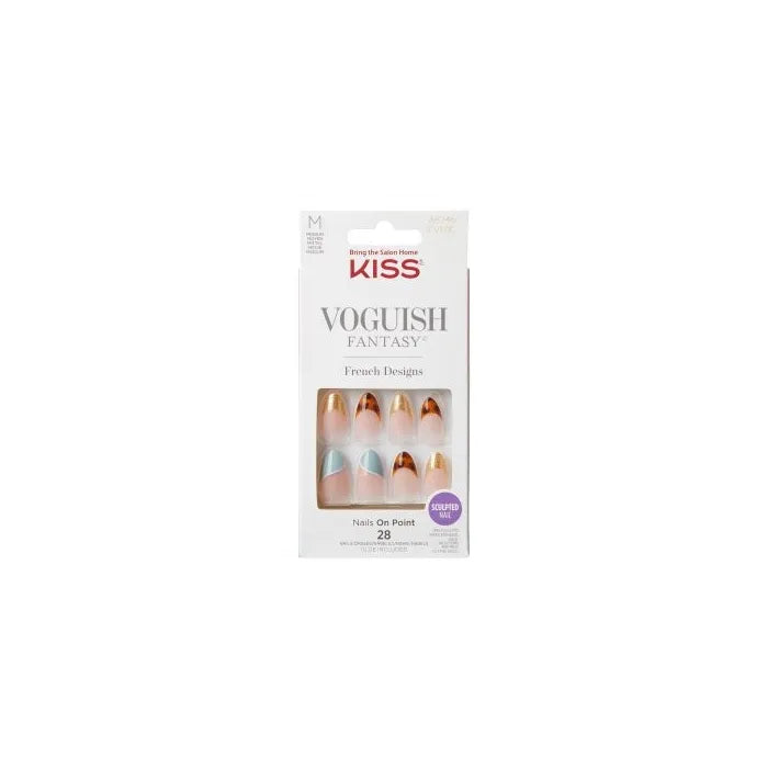 Kiss Voguish Fantasy French Charmante False Nail