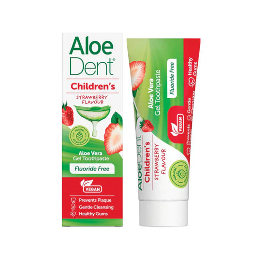 Aloe Dent Children's Toothpaste 50ml Strawberry flavour