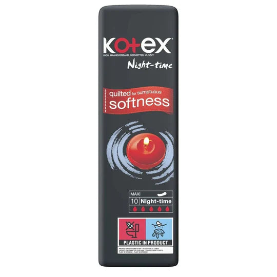 Kotex Maxi Night Time 10 Pack