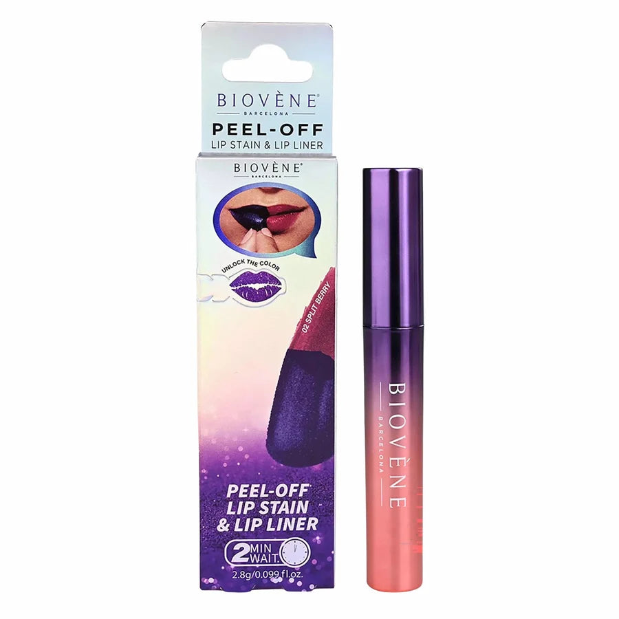 Biovene Peel Off Lip Stain & Lip Liner 02 Spilt Berry