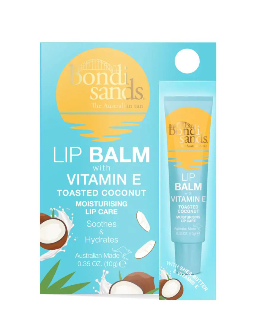 Bondi Sands Lip Balm With Vitamin E Toasted Coconut 10g