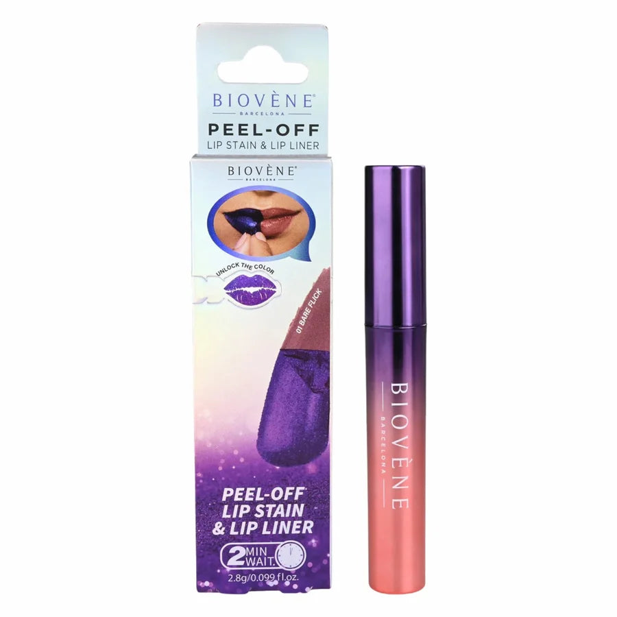 Biovene Peel Off Lip Stain & Lip Liner 01 Bare Flick