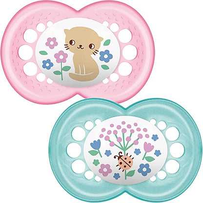 MAM Original Soother 6+ Months 2PK Assorted Colours