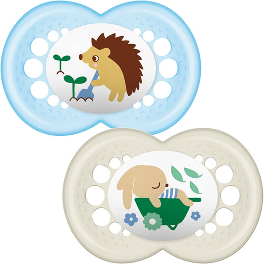 MAM Original Soother 6+ Months 2PK Assorted Colours