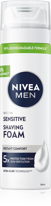 Nivea Sensitive Shaving Foam 200ML