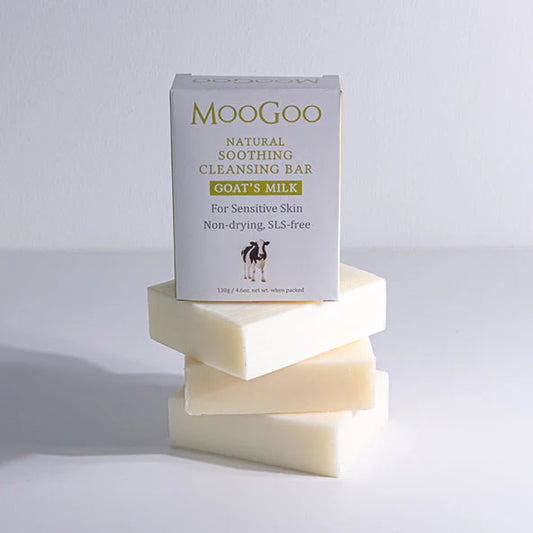 Moogo Natural Cleansing Bar Goats Milk 130G