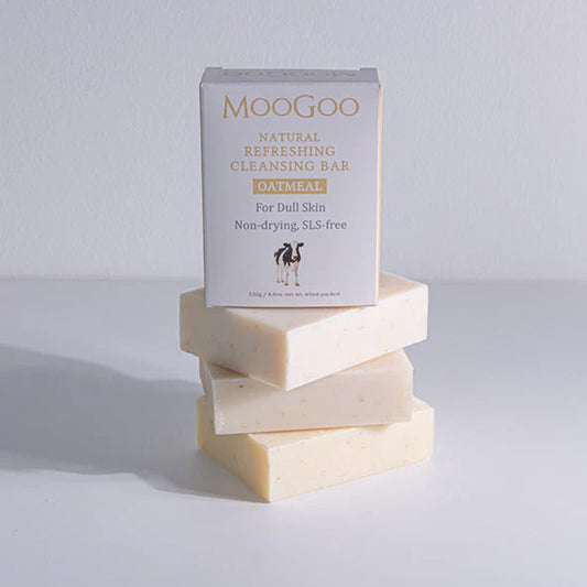 MooGoo Hydrating Cleansing Soap Bar Oatmeal 130g