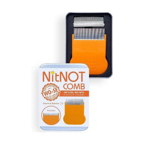 Nitnot Lice Comb x2 Comb Heads - Interchangeable 130g