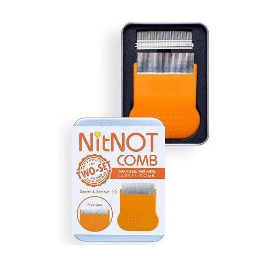 Nitnot Lice Comb x2 Comb Heads - Interchangeable 130g