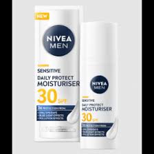 Nivea Men Sensitive Daily Protect Face Moisturiser SPF 30 50ml