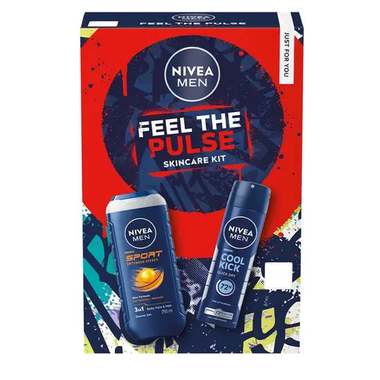 Nivea Men Feel The Pulse Skincare Kit