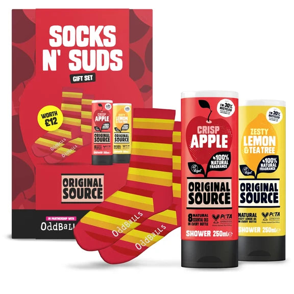Original Source Socks n Suds Oddballs Gift Set