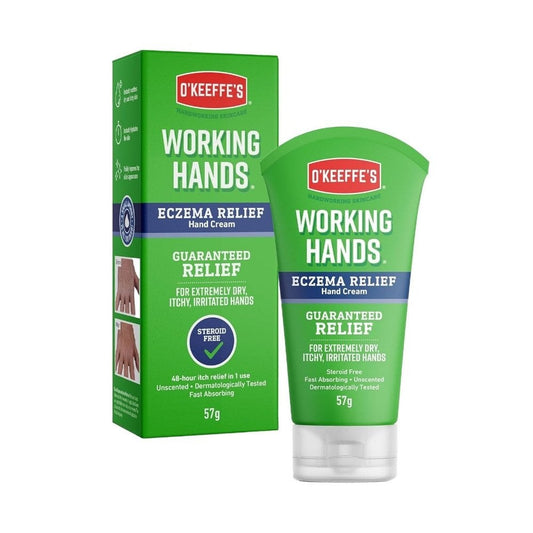 O Keeffes Working Hands Eczema Relief Cream 57G