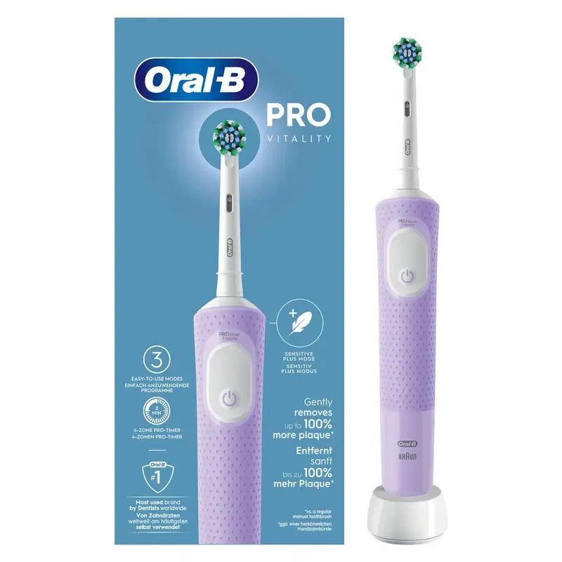 Oral B Vitality Pro Lilac Protect X Clean Toothbrush