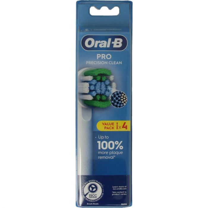 Oral B Precision Clean Toothbrush Replacement Heads 4PK