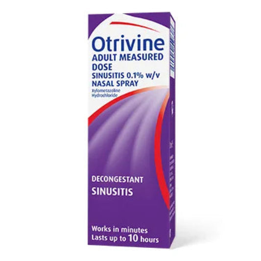 Otrivine Decongestant Sinusitis Nasal Spray 10Ml