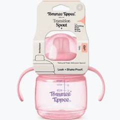Tommee Tippee Transition Spout Cup Pink 150ml