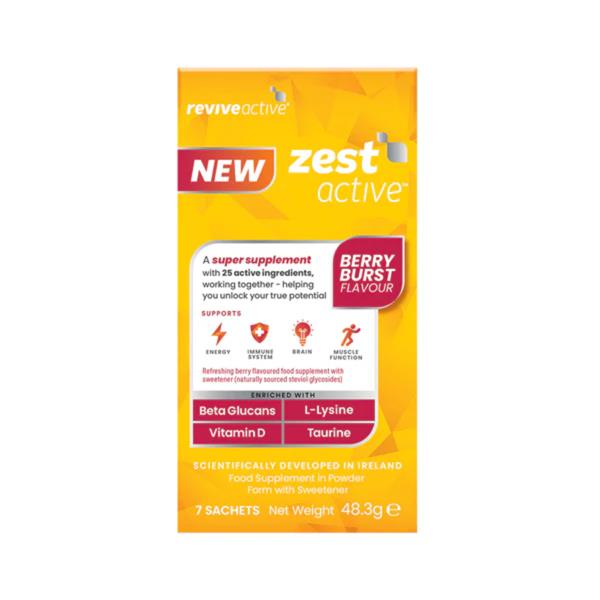Revive Active Zest Berry Burst 7 Pack – Crowley’s Pharmacy
