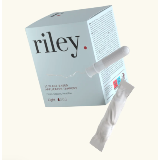 Riley Plant Based Tampons Light 12PK