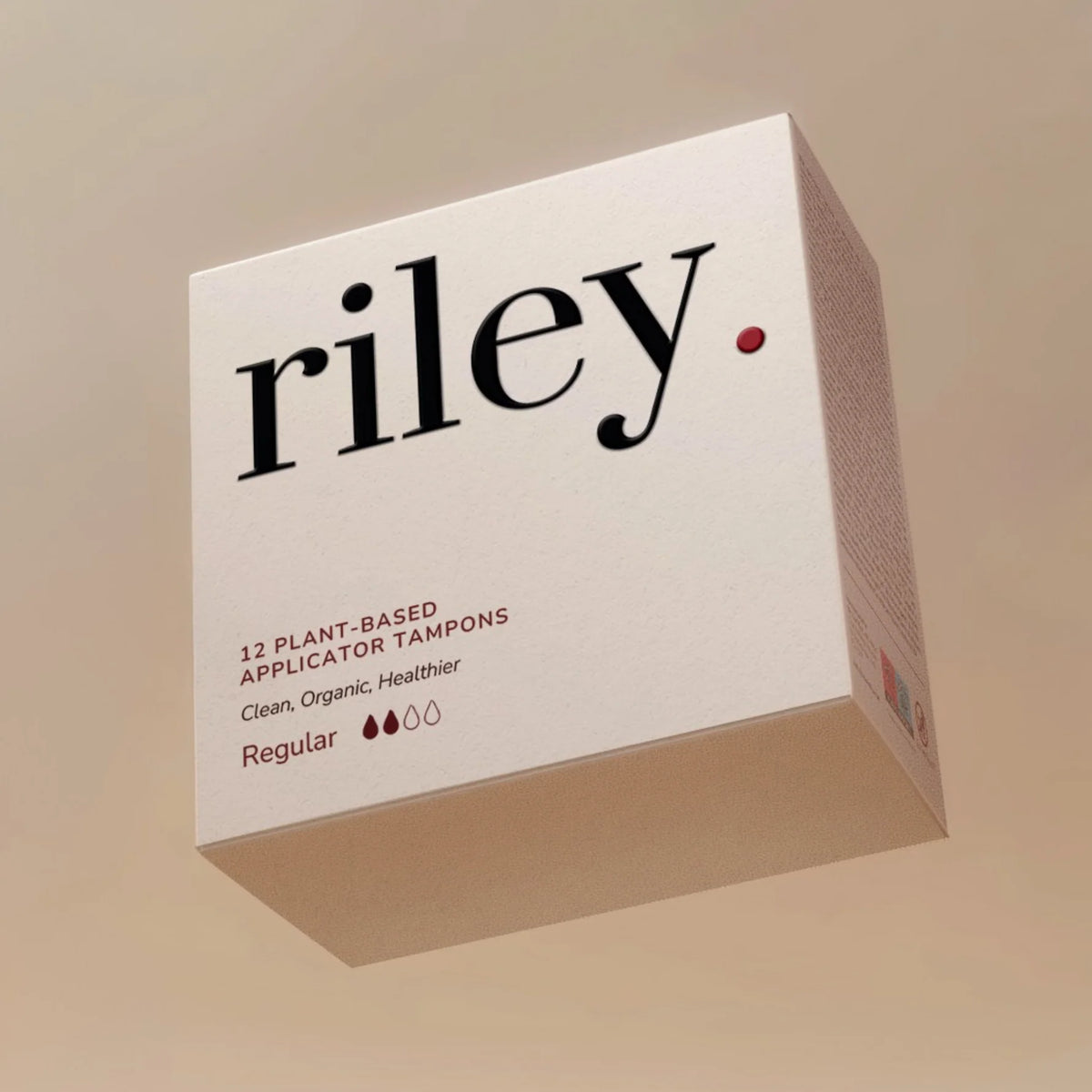 Riley Plant Based Tampons Regular 12PK