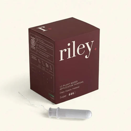 Riley Plant Based Tampons Super 12PK