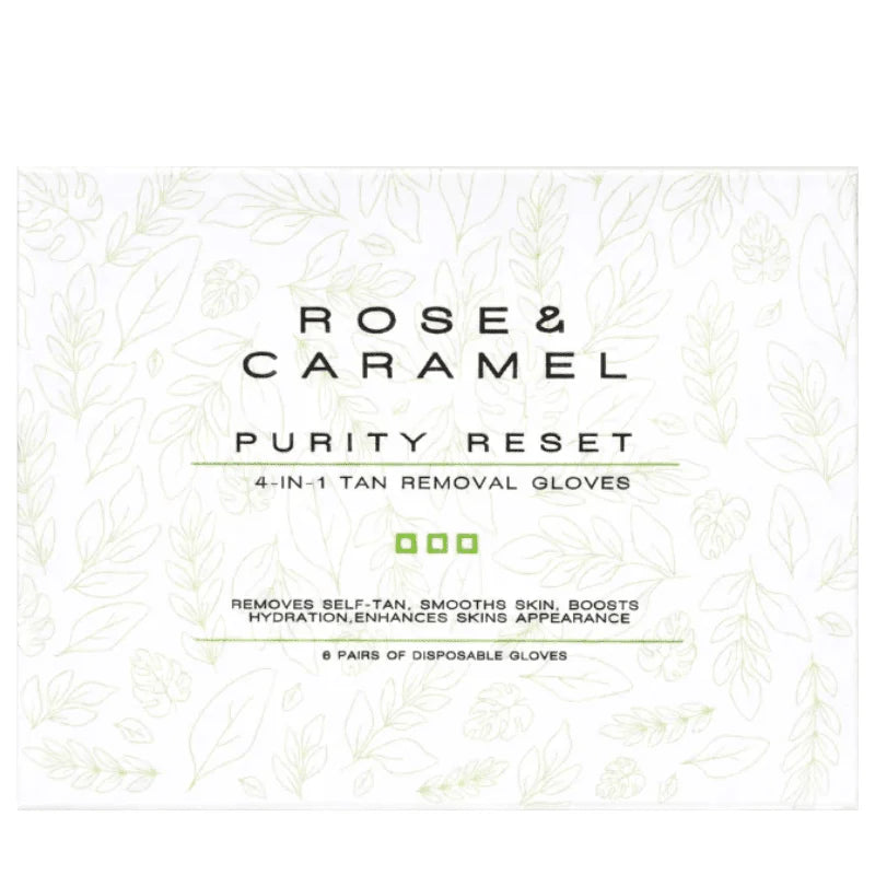 Rose N Caramel Purity Reset 4 In 1 Tan Removal Gloves