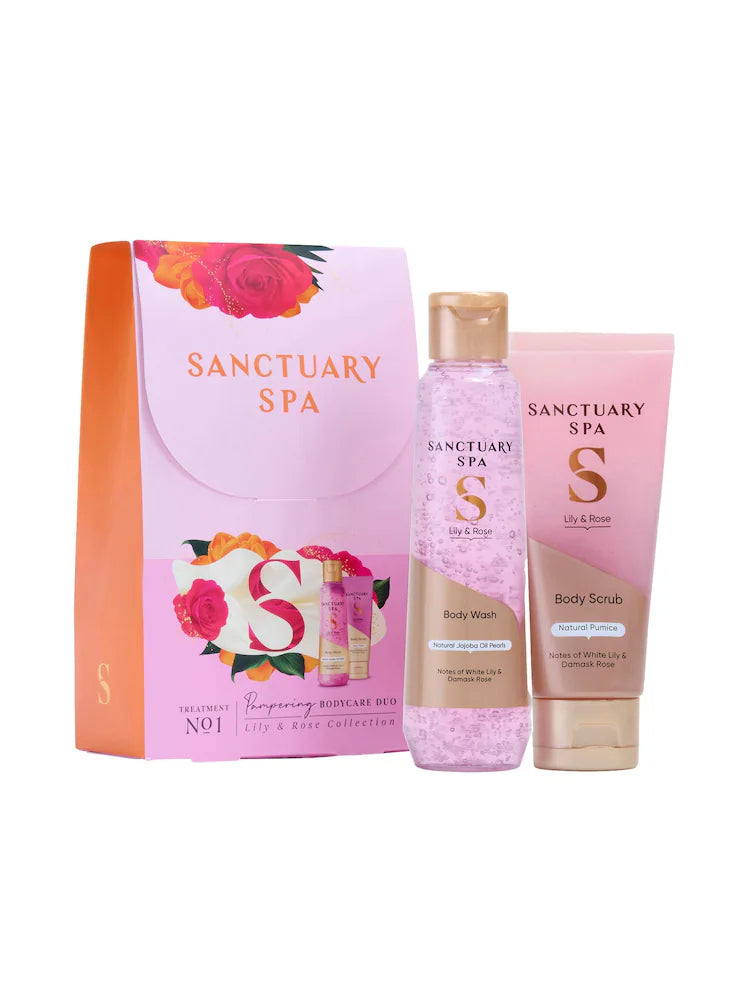 Sanctuary Spa Lilly & Rose BodyCare Duo Set