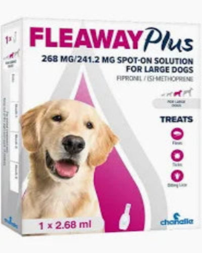 Fleaway Plus Large Dog 2.68 MG Single Dose