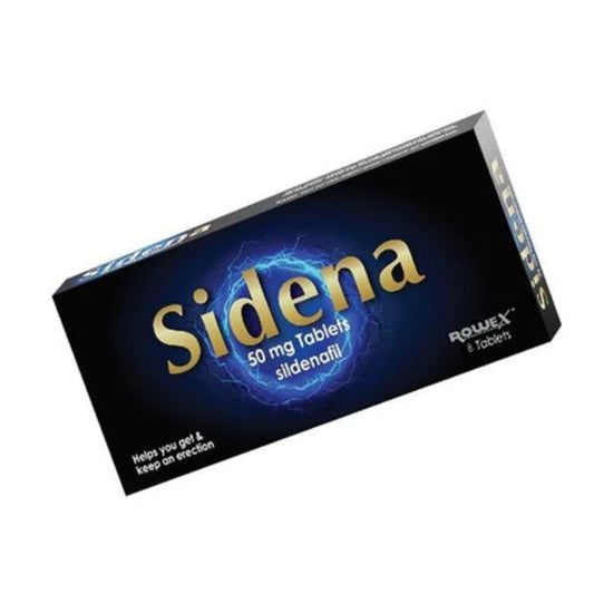 Sidena 50mg Tablets 8 Tabs (Generic Viagra) EXPIRED 31 AUGUST 25