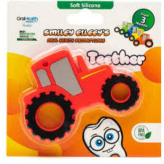 Smiley Eileey's Tractor Teethers