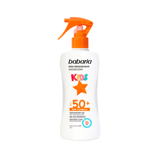 Babaria Kids SPF 50+ Water Resistant Sunscreen Spray 200ml