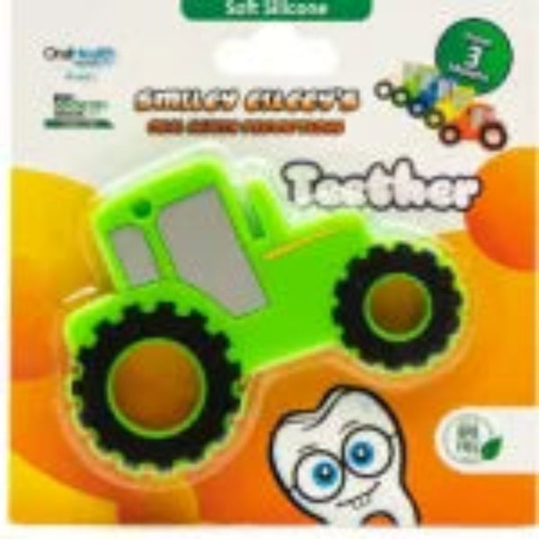 Smiley Eileey's Tractor Teethers
