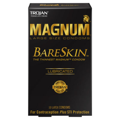 Trojan Magnum Bareskin Condoms 10 Pack