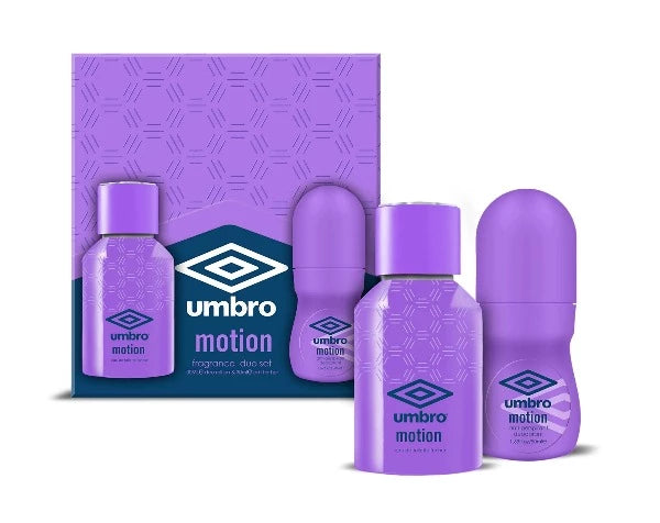 Umbro Ladies Motion Fragrance Duo Set