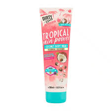 Dirty Works Tropical Rain Power Coconut Body Wash 280ml