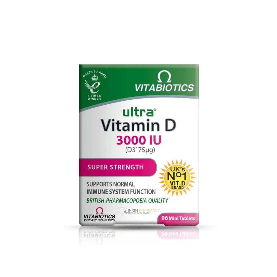 VITABIOTICS ULTRA VITAMIN D 3000IU SUPER STRENGTH