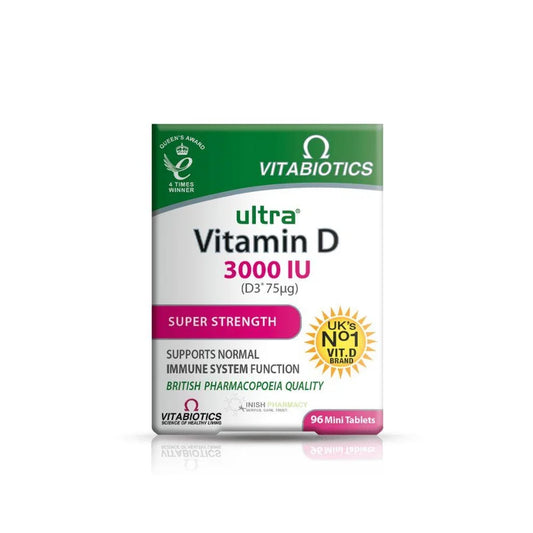 VITABIOTICS ULTRA VITAMIN D 3000IU SUPER STRENGTH