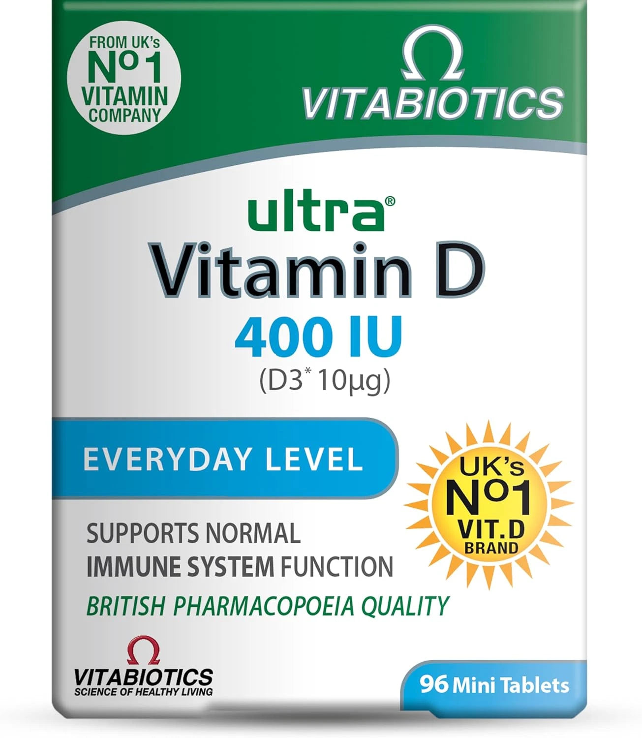 Vitabiotics Ultra Vitamin D 400IU