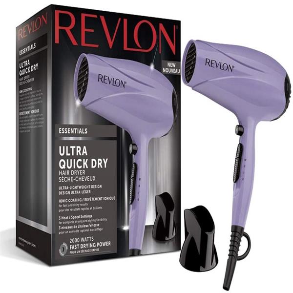 Revlon Ultra Quick Hairdryer 2000W Purple