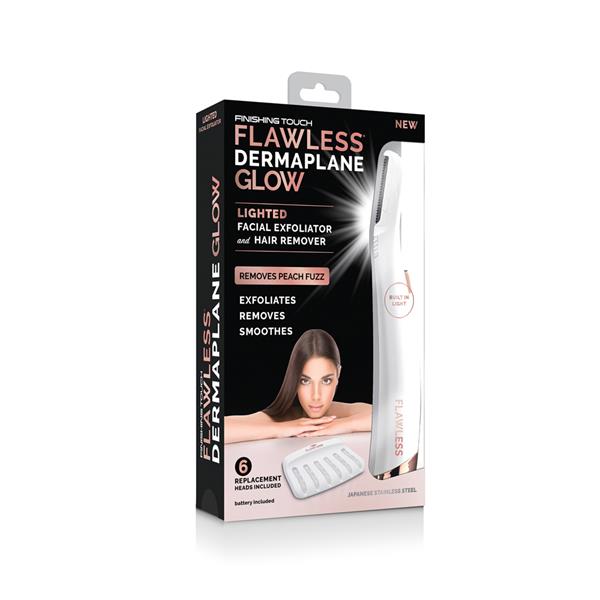 Flawless Dermaplane Glow Lighted Hair Remover