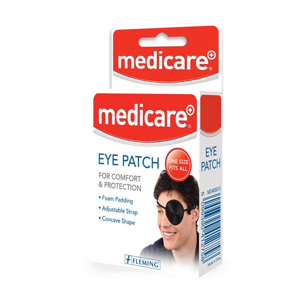 Medicare Eye Patch Black