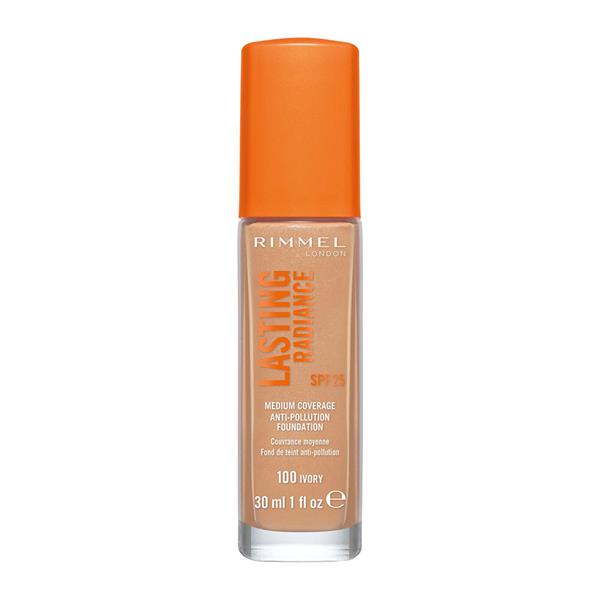 Rimmel Lasting Radiance Foundation Ivory 100 30ml