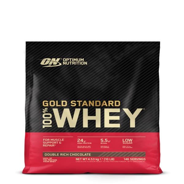 Optimum Nutrition 100% Whey Gold Double Rich Choc 450G