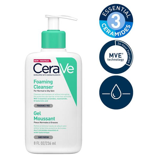 Cerave Foaming Cleanser 236Ml