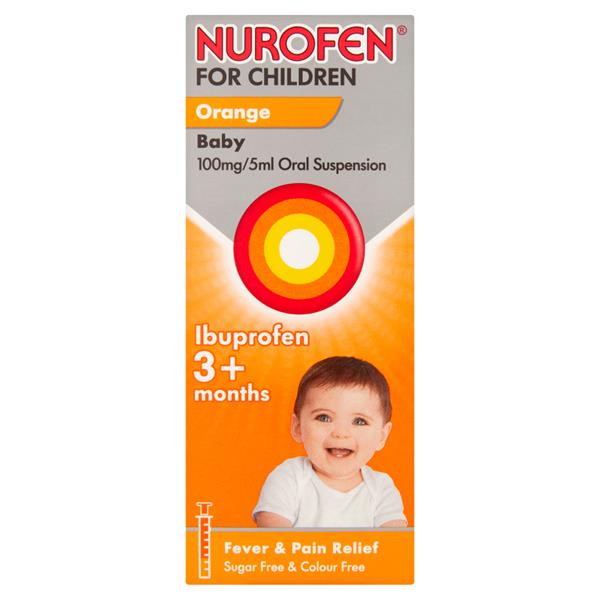 Nurofen For Children 3Mts  200Ml Orange