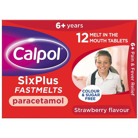 Calpol Six Plus Fastmelts 12S