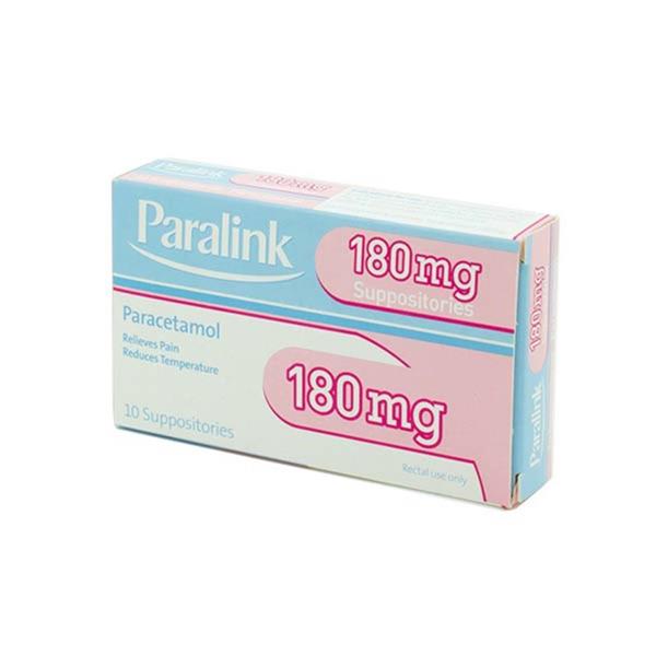 Paralink Paracetamol Suppos 180Mg 1