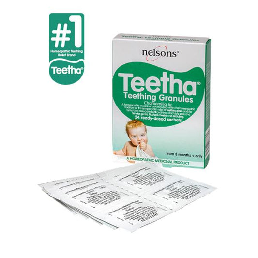 Nelsons Teetha Teething Granules 24 sachets