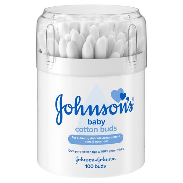 Johnson &amp; Johnson Cotton Buds 100&