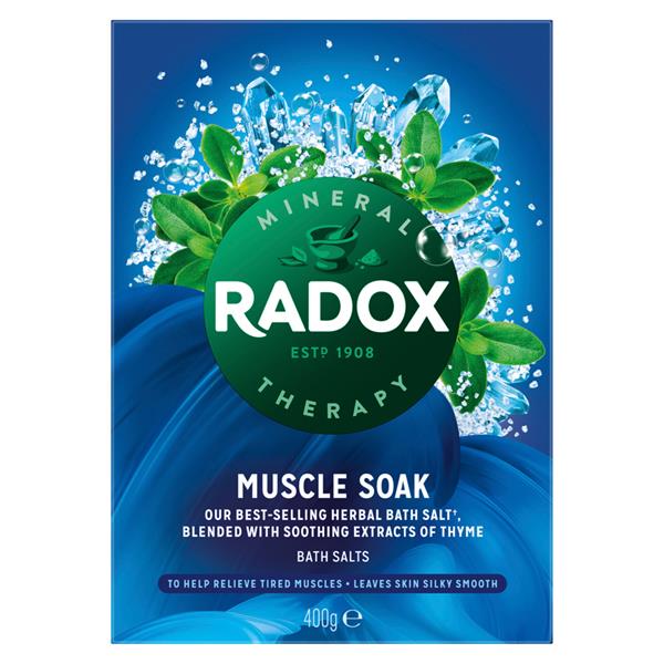 Radox Muscle Soak Bath Therapy Bath Salts  400G